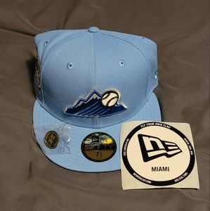 Rare Exclusive Iceberg Colorado Rockies New Era 59Fifty - Size 7 3/8